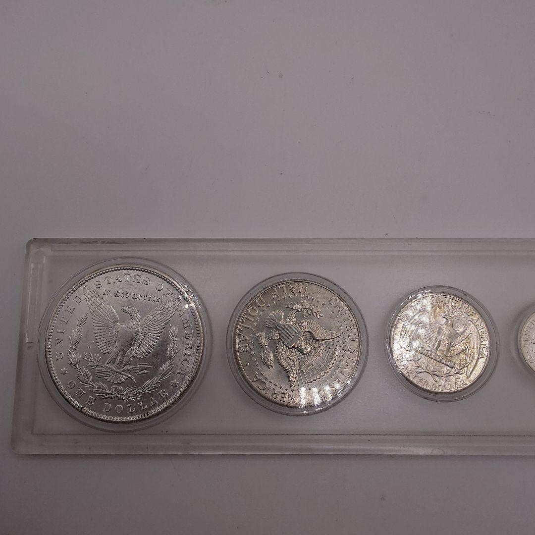 アメリカ 1900年 モルガンダラー 銀貨 リバティー 1964年 6枚セット