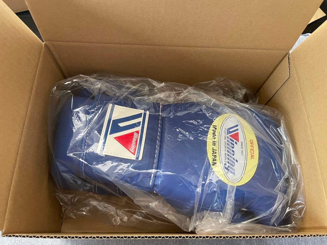 t Winning ボクシンググローブ 青 8オンス