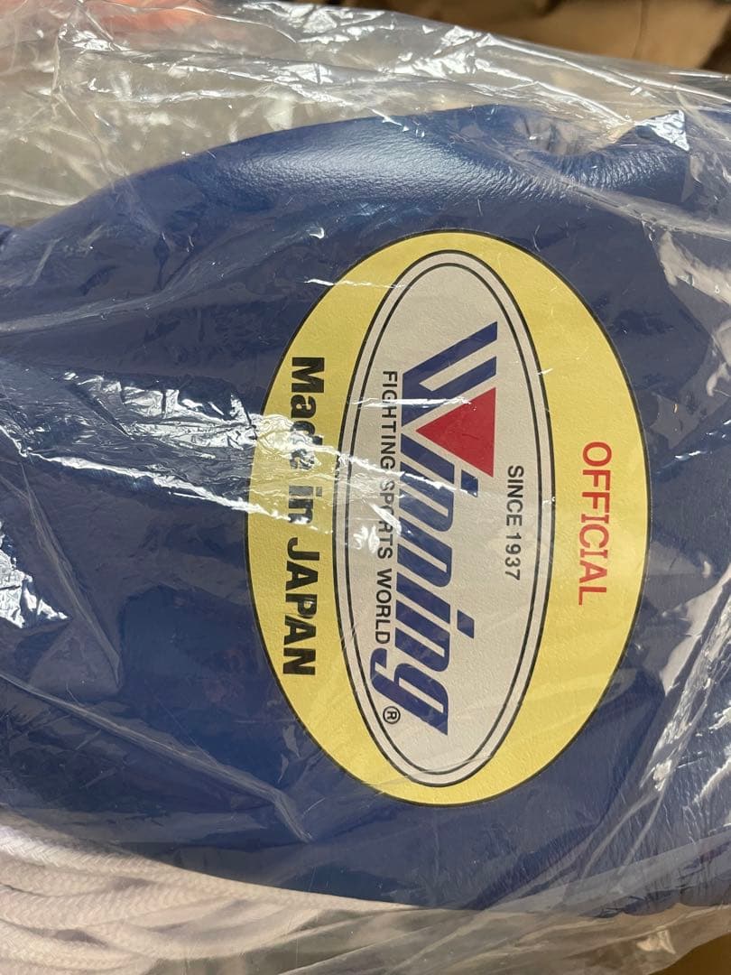 t Winning ボクシンググローブ 青 8オンス