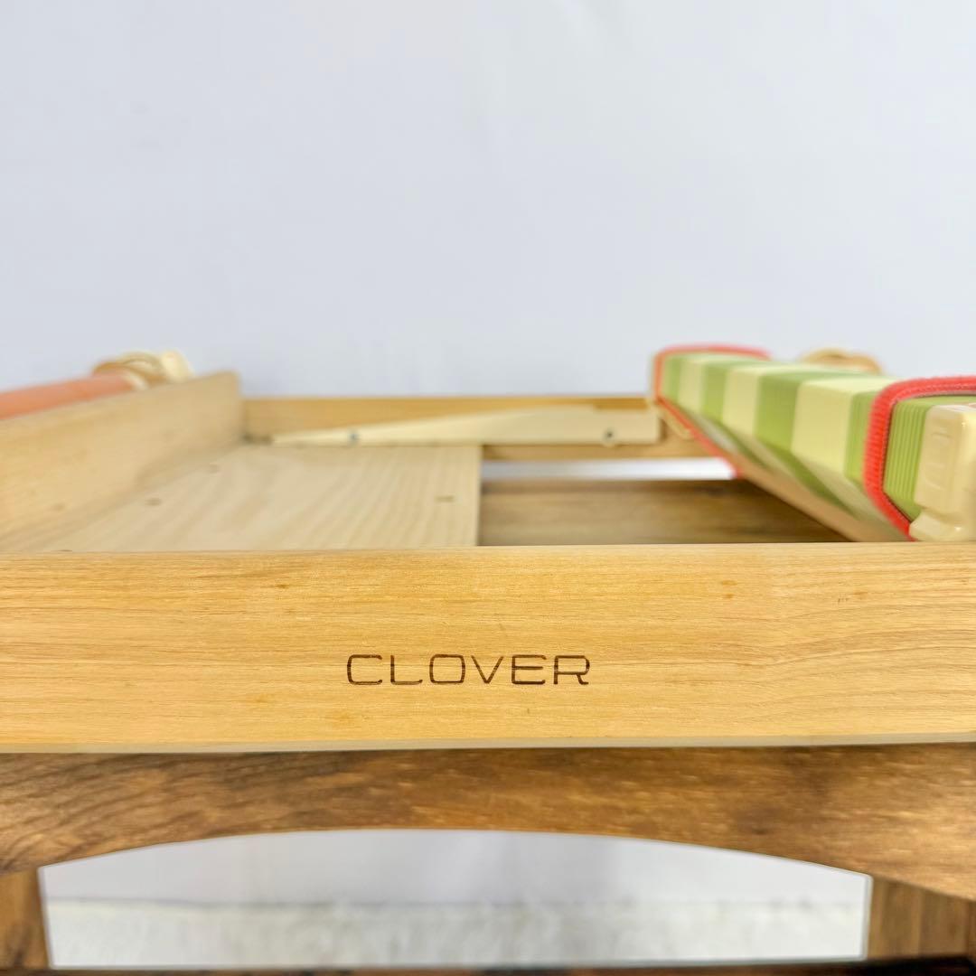 「極美品」CLOVER 卓上手織り機 咲きおり 40cm 綜絖2個付き