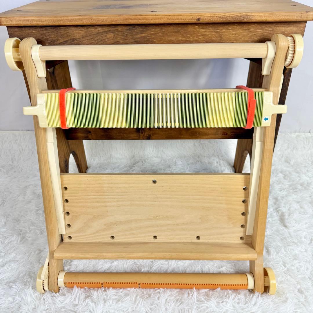 「極美品」CLOVER 卓上手織り機 咲きおり 40cm 綜絖2個付き