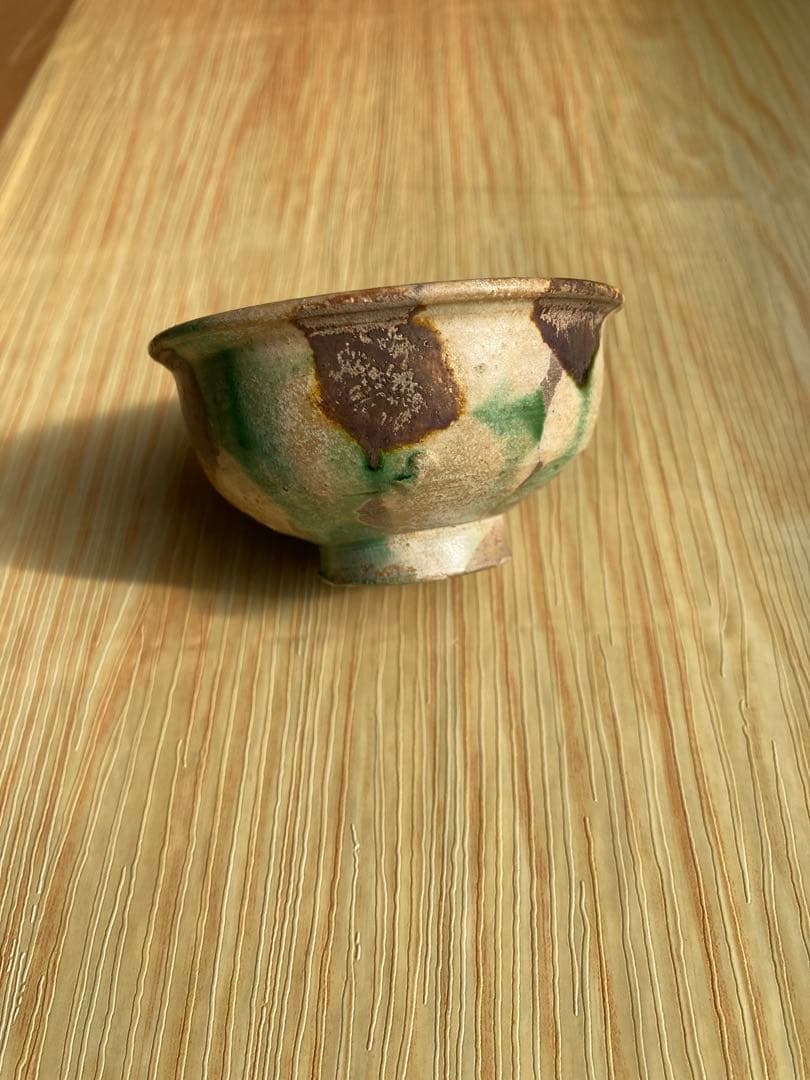 【骨董】 唐三彩盃