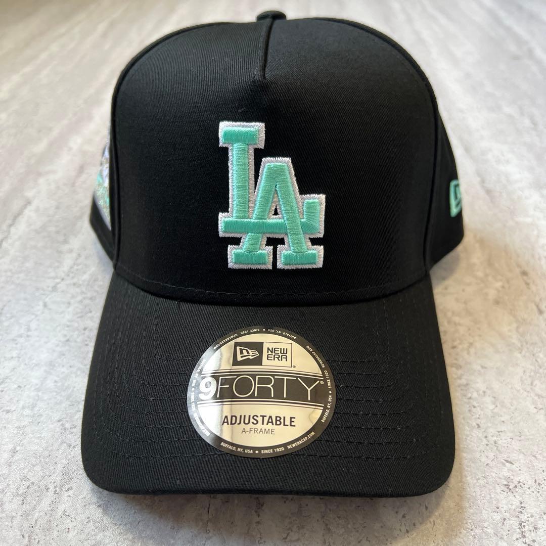 海外限定！ LA ニューエラ キャップ ドジャース ティファニーブルー 水色