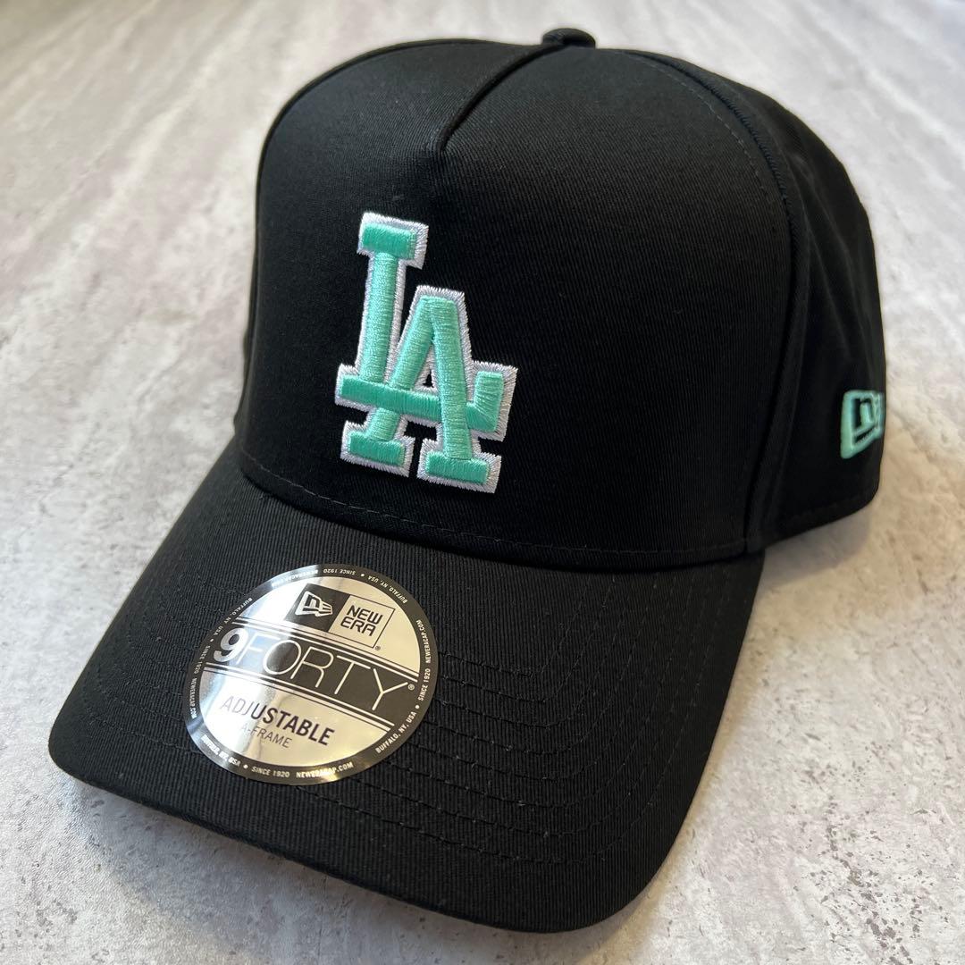 海外限定！ LA ニューエラ キャップ ドジャース ティファニーブルー 水色