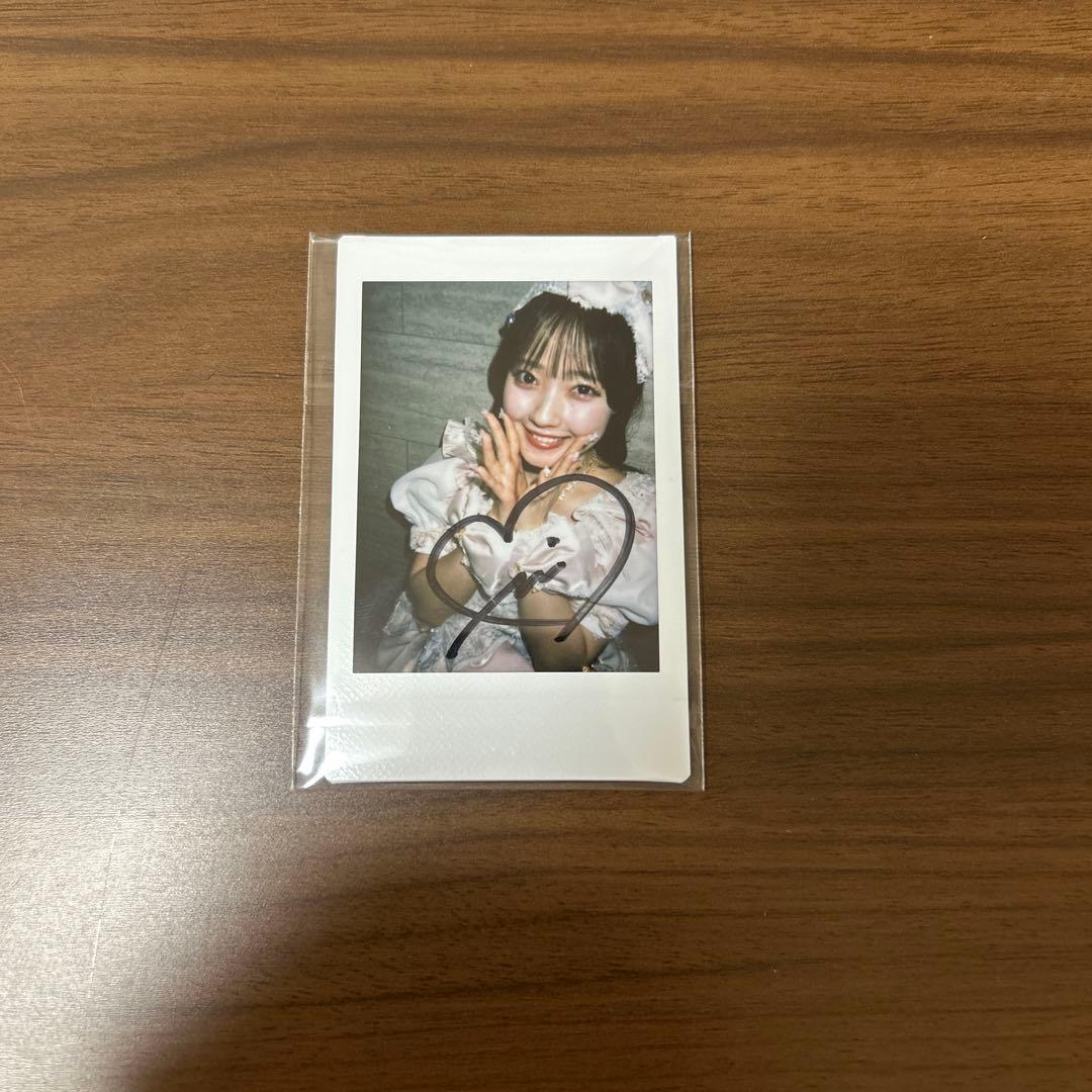 生誕くじ 川本笑瑠 S賞直筆サイン入りチェキ