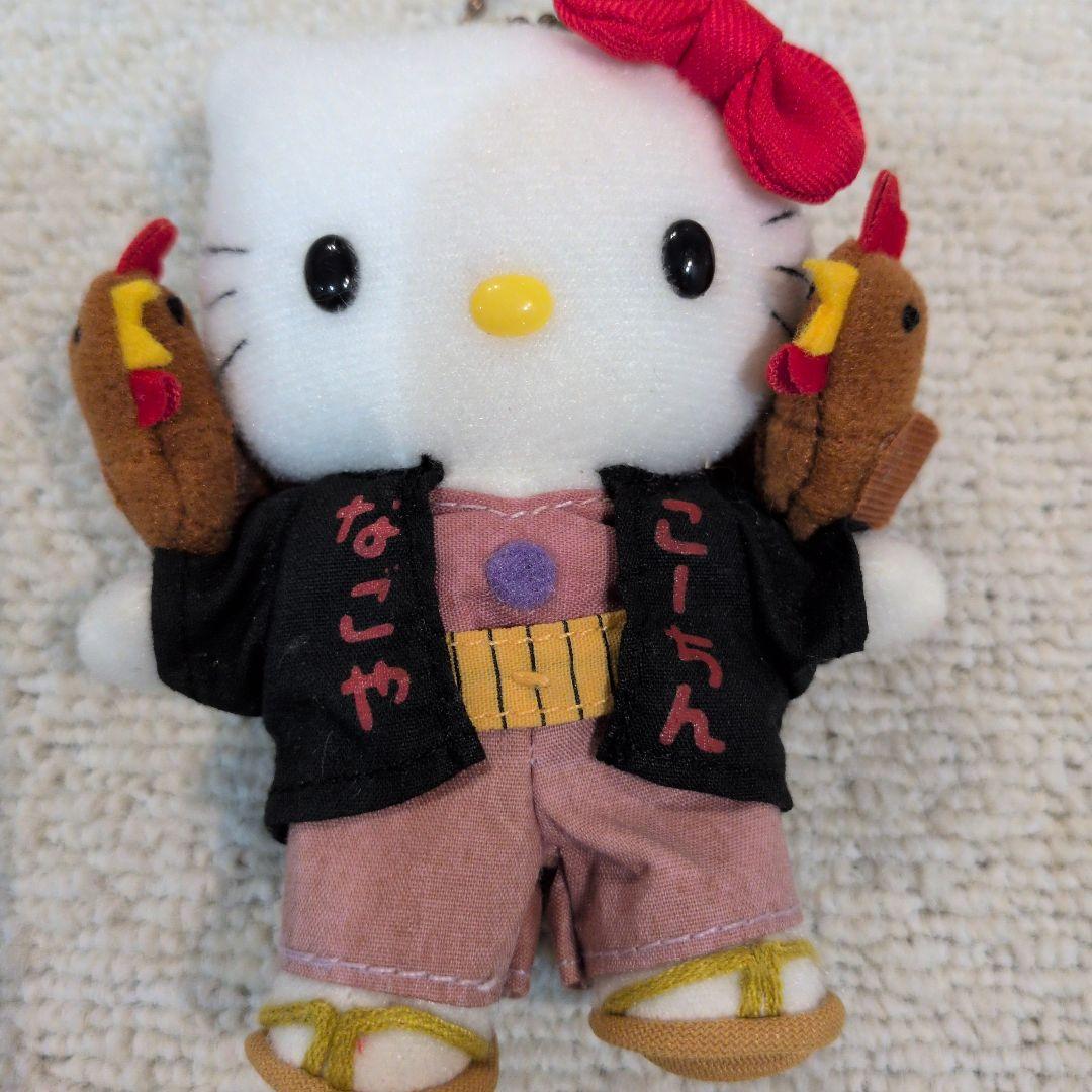 ご当地キティ 名古屋 名古屋コーチン ぬいぐるみマスコット