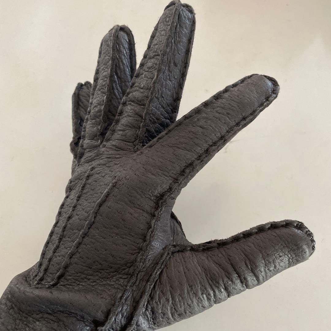 ペッカリー caridei 濃茶 サイズ8 ライニングなし