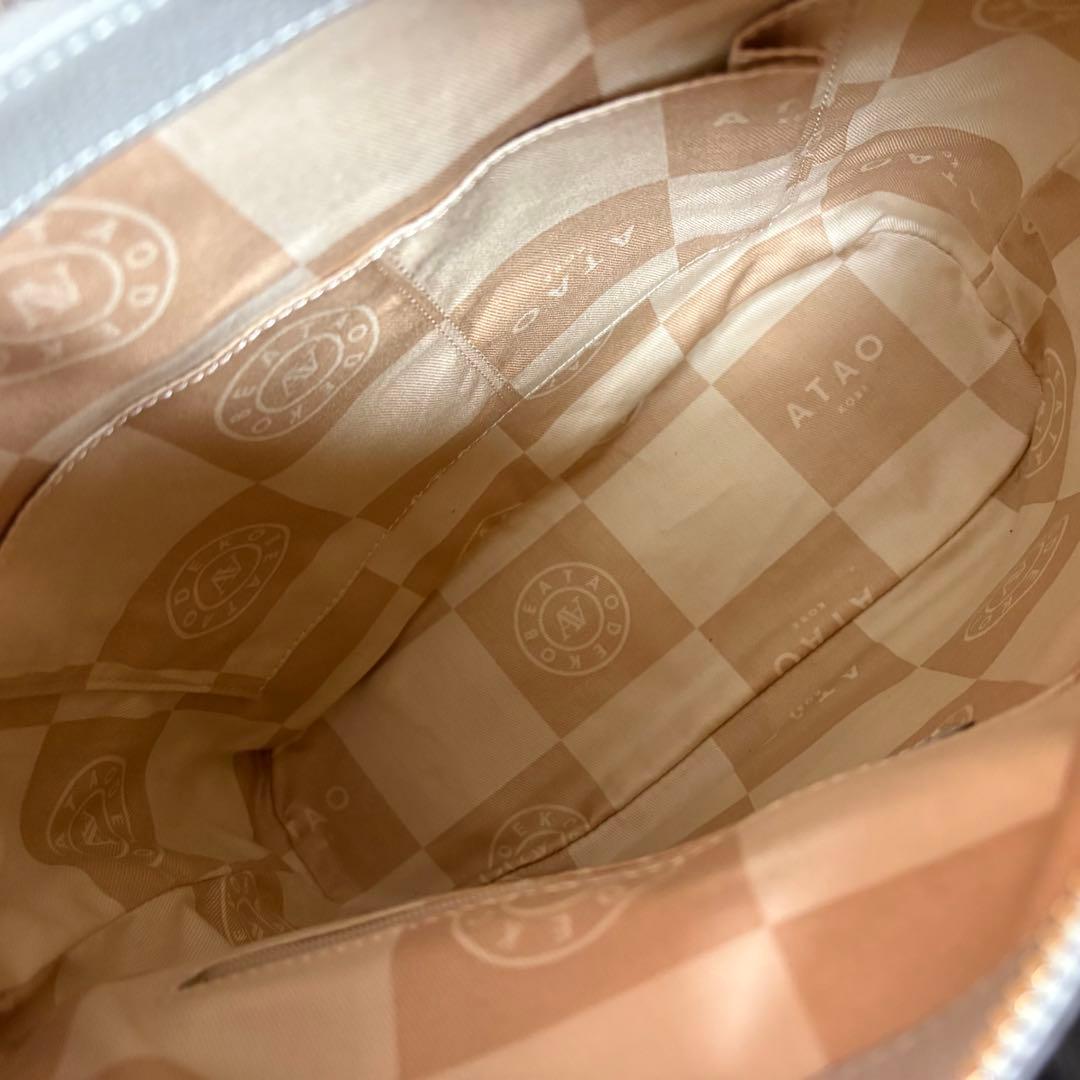 アタオ ATAO ウィークエンド ショルダーバッグアイスグレー