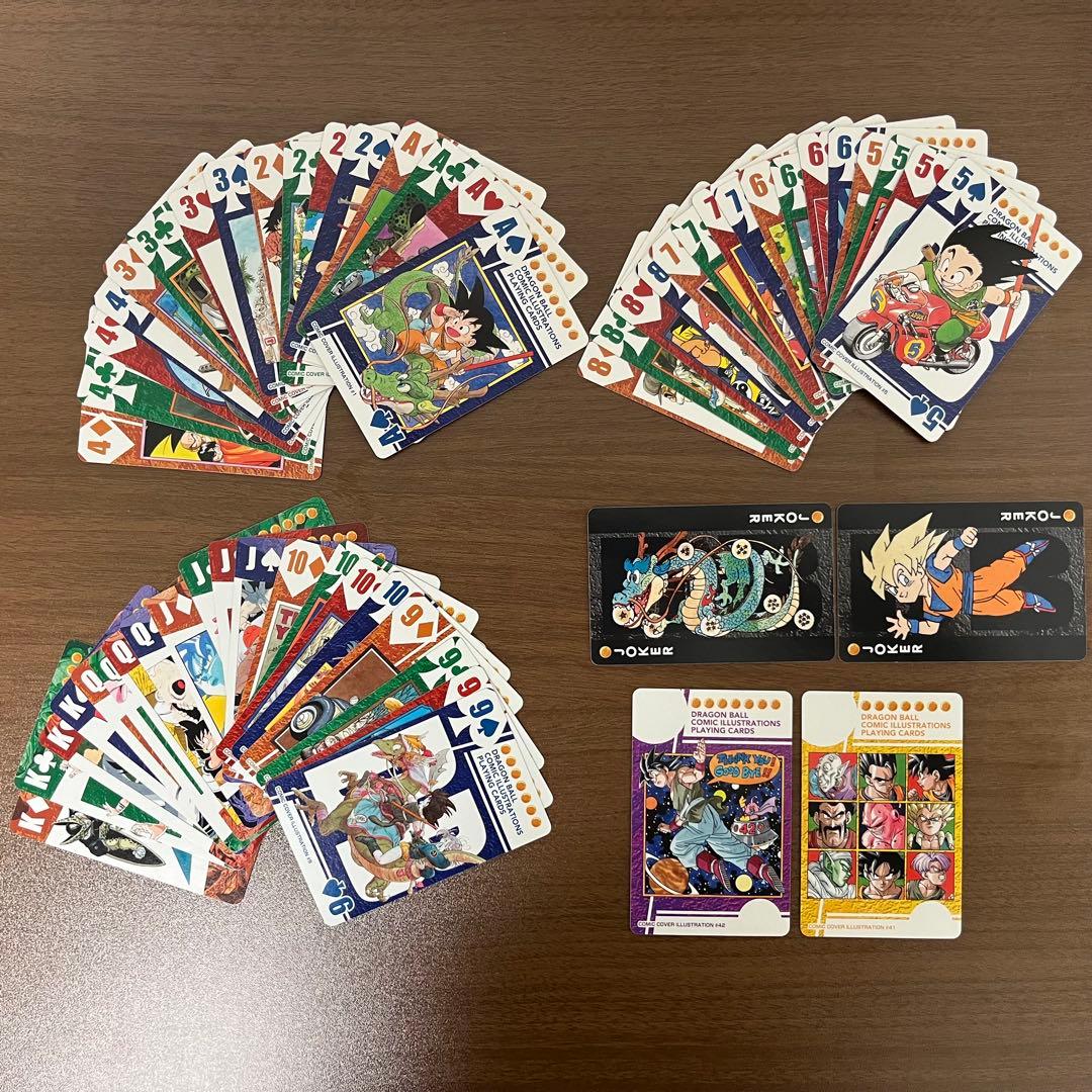 ドラゴンボール　トランプ　原作絵　鳥山明の世界　40th