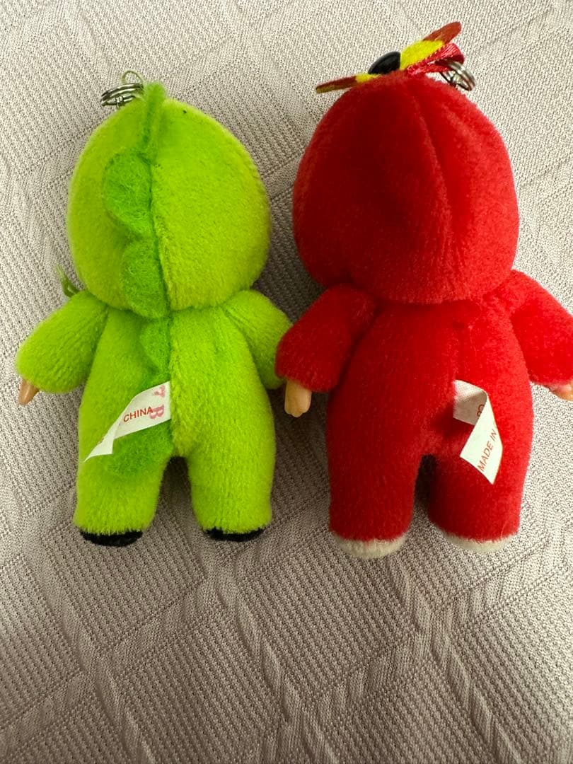 レア！ガチャピン&ムックのモンチッチ2体セット