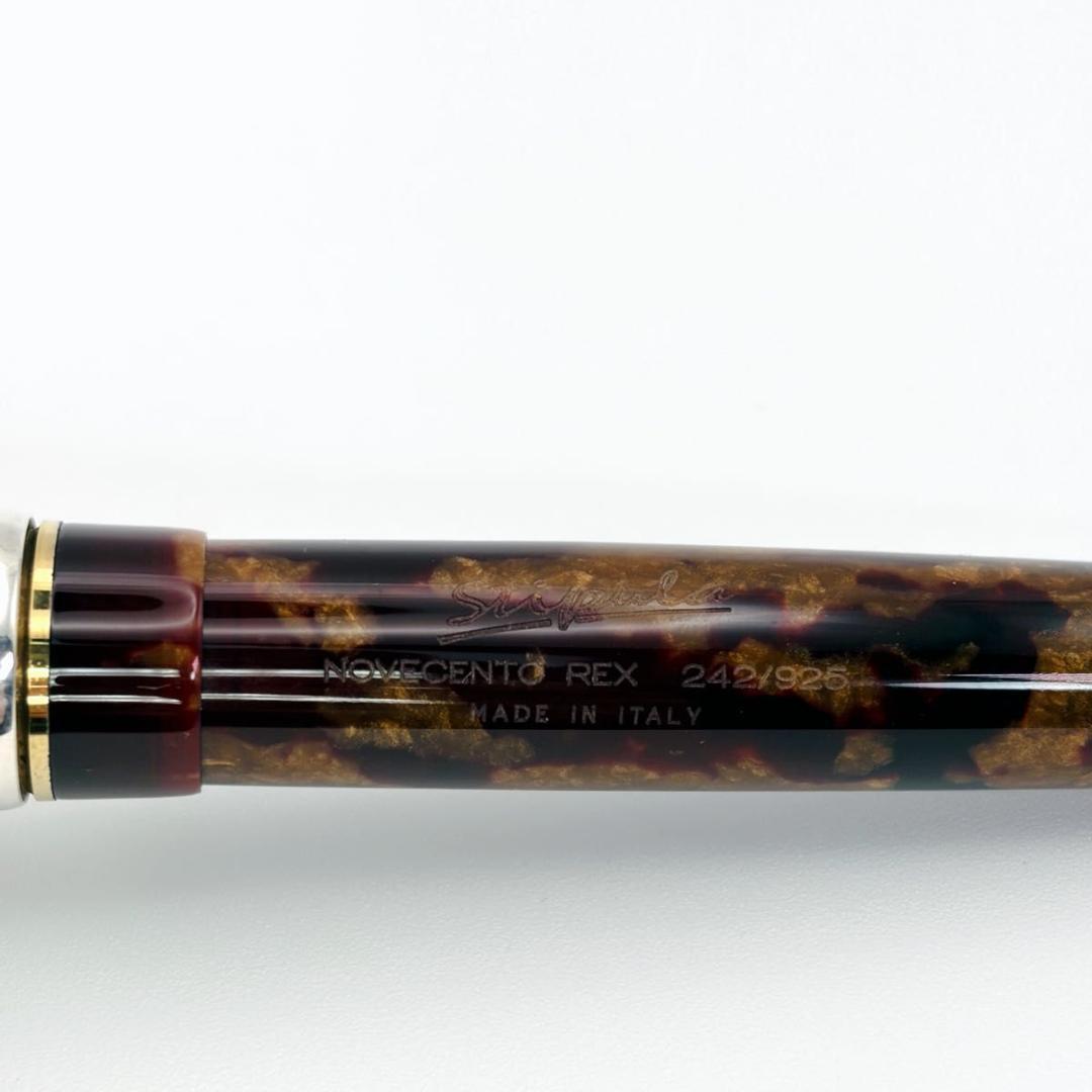 希少 スティピュラ NOVECENTO REX 限定 18K Fニブ 万年筆