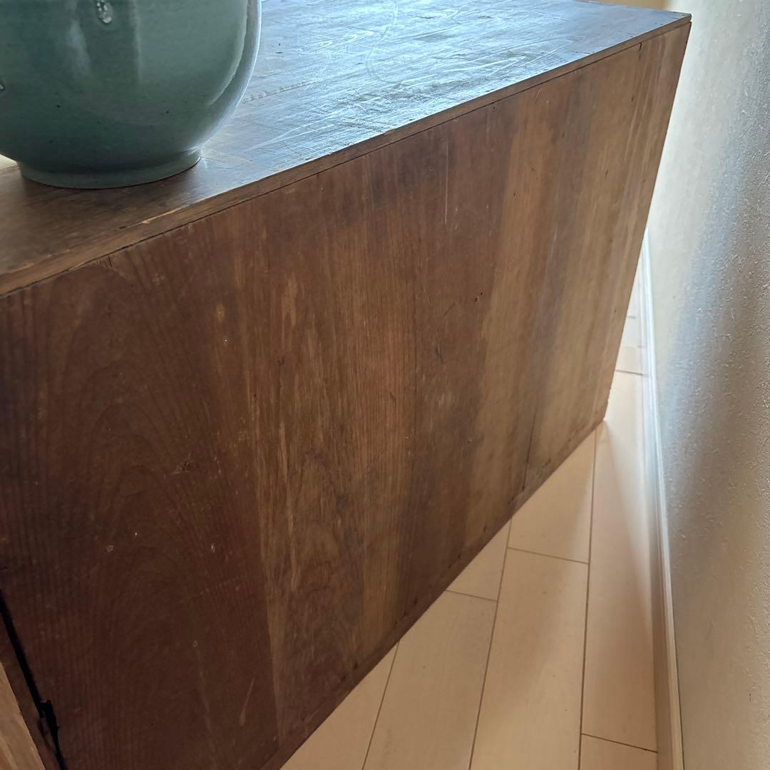 【貴重品】古き良き昭和　木製3段タンス　昭和 レトロ　アンティーク