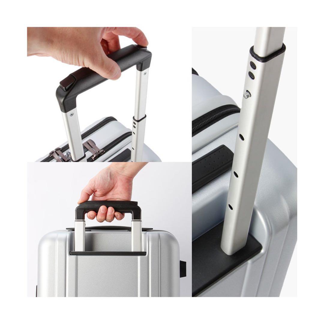 【ZERO HALLIBURTON】軽量スーツケース 機内持ち込み　シルバー