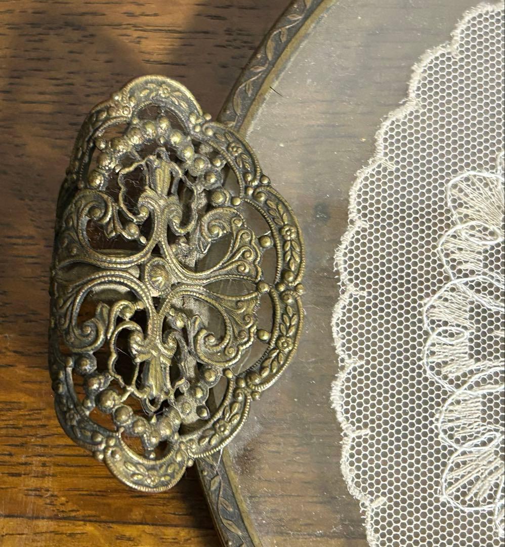 アンティーク ドレッシングトレイ(オーバル)