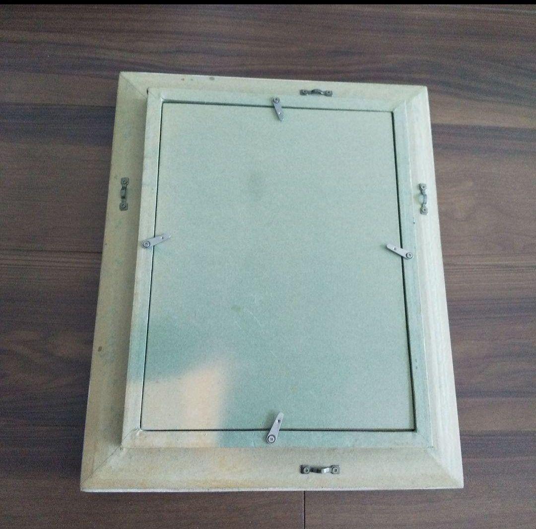 額付き‼️ 油絵 紺野八郎 「 水差しのポピー」