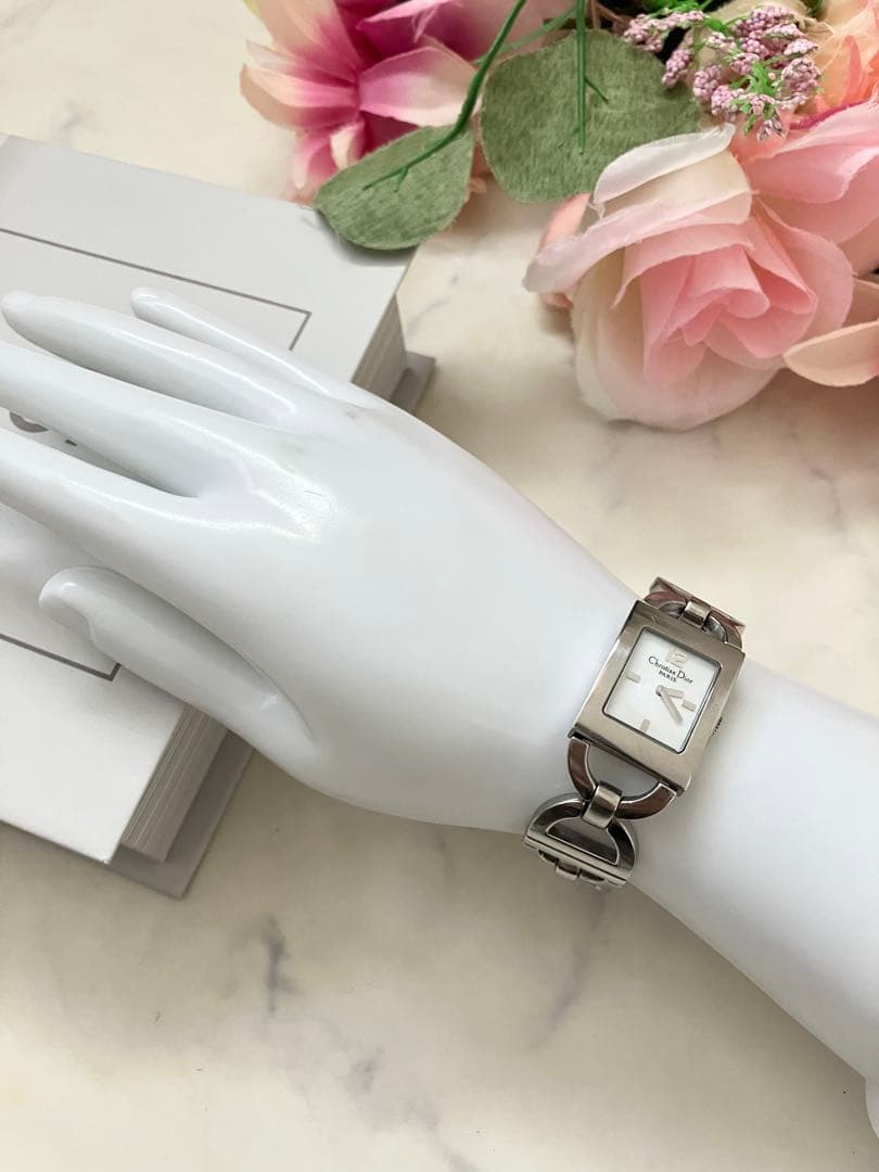 Christian Dior✨クリスチャンディオール　腕時計マリス　シェル文字盤