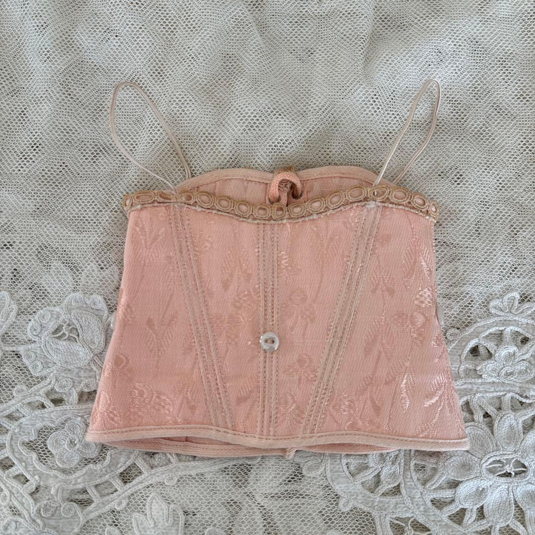 フランスアンティーク ドール用コルセット