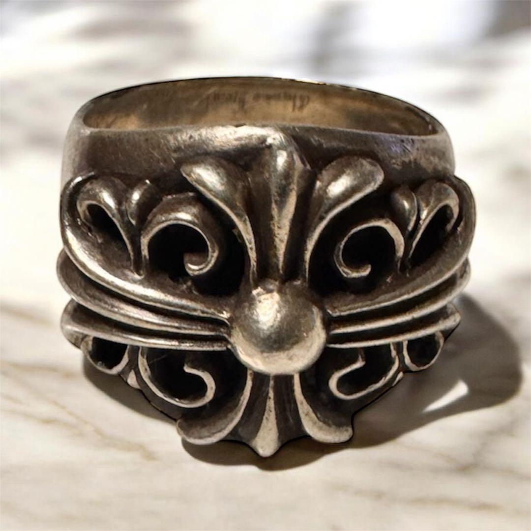 Chrome Hearts キーパーリング 25号　指輪　クロス