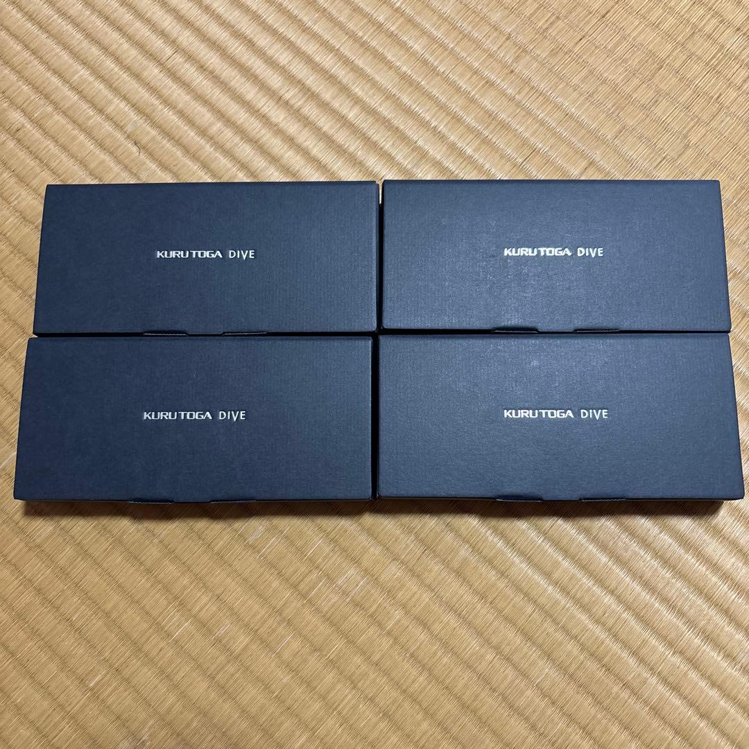 【新品未使用】KURUTOGA DIVE クルトガダイブ　アビスブルー 4本