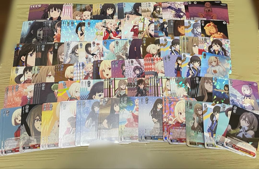 ヴァイスシュヴァルツ　リコリスリコイル　デッキ　パーツ　リコリコ