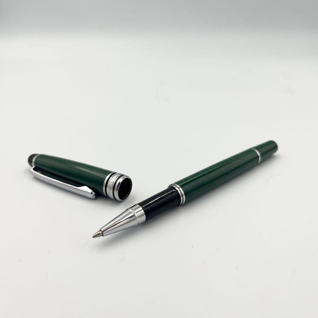 【美品/極希少】モンブラン　ダークグリーン　マーブル　ボールペン　プラチナ