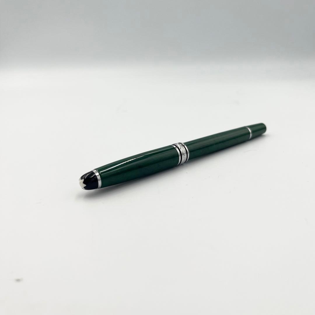 【美品/極希少】モンブラン　ダークグリーン　マーブル　ボールペン　プラチナ