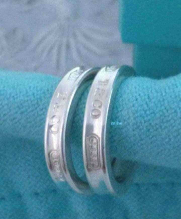 現行品 磨き済 ティファニー 1837 フープ ピアス スモール シルバー