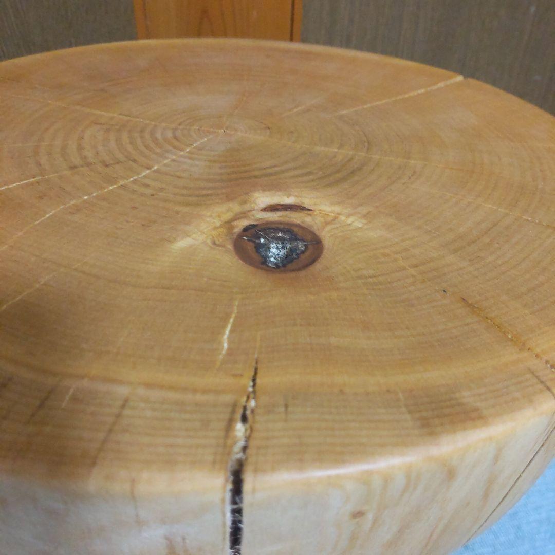 だてかんば丸太椅子スツール