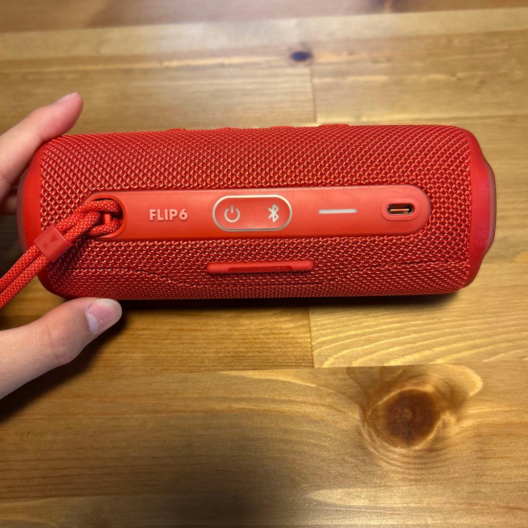 JBL FLIP 6 ワイヤレススピーカー レッド