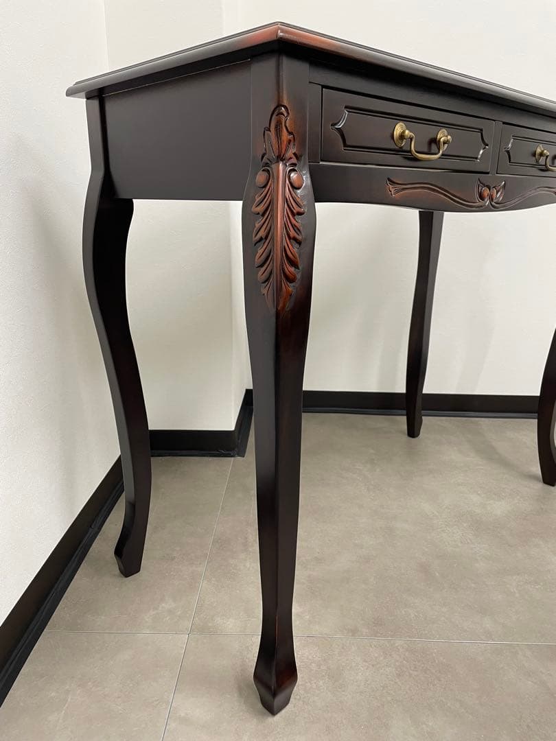 【極新品美品】猫足 猫脚 テーブル ドレッサー アンティーク コンソール 家具