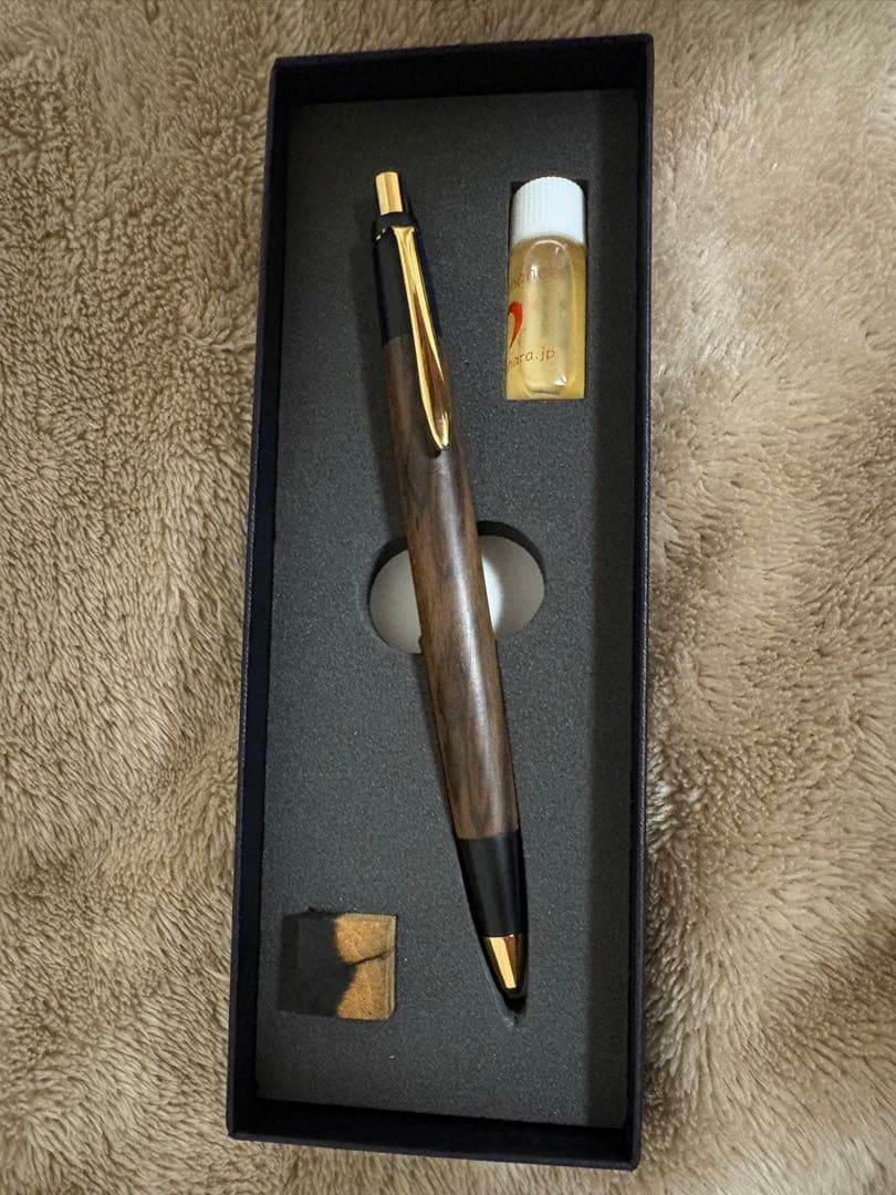 野原工芸 黒柿 新型シャープペンシル