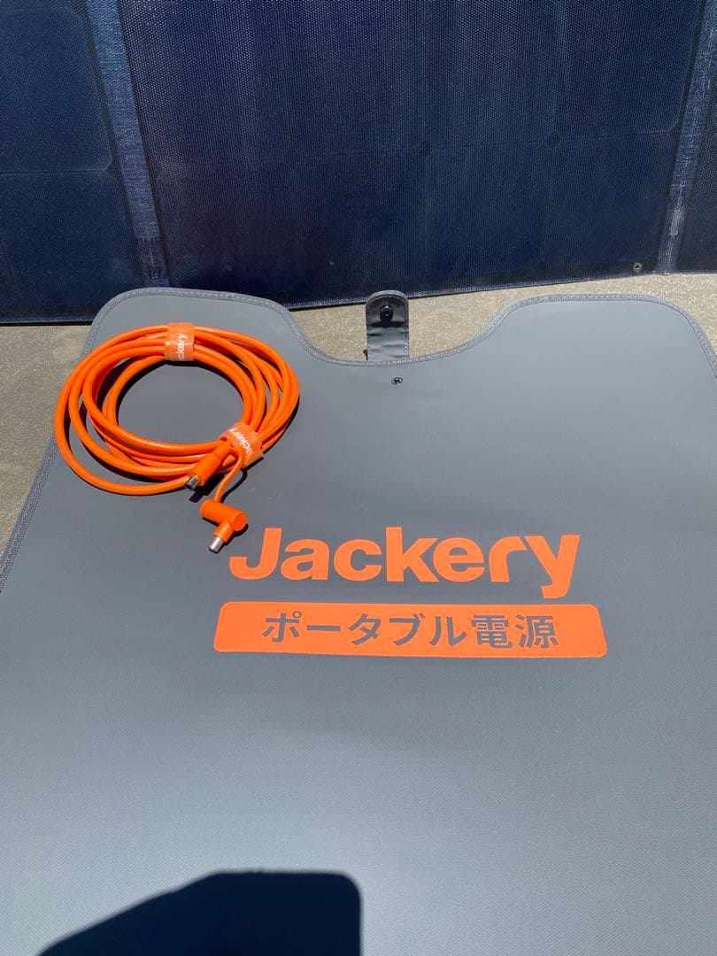 Jackery solar saga 200 ソーラーパネルジャンク