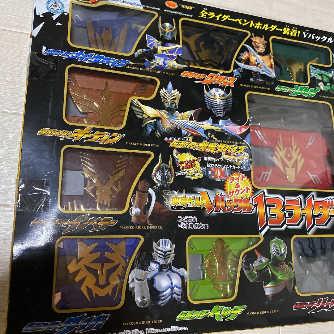 仮面ライダー 龍騎　変身Vバックル13ライダーセット