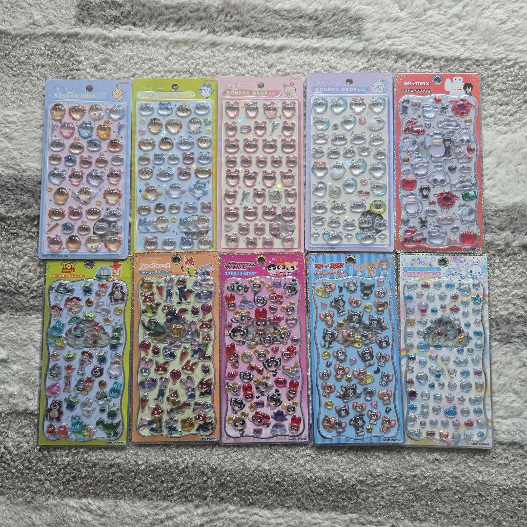 ボンボンドロップシール等【34点】まとめ売り