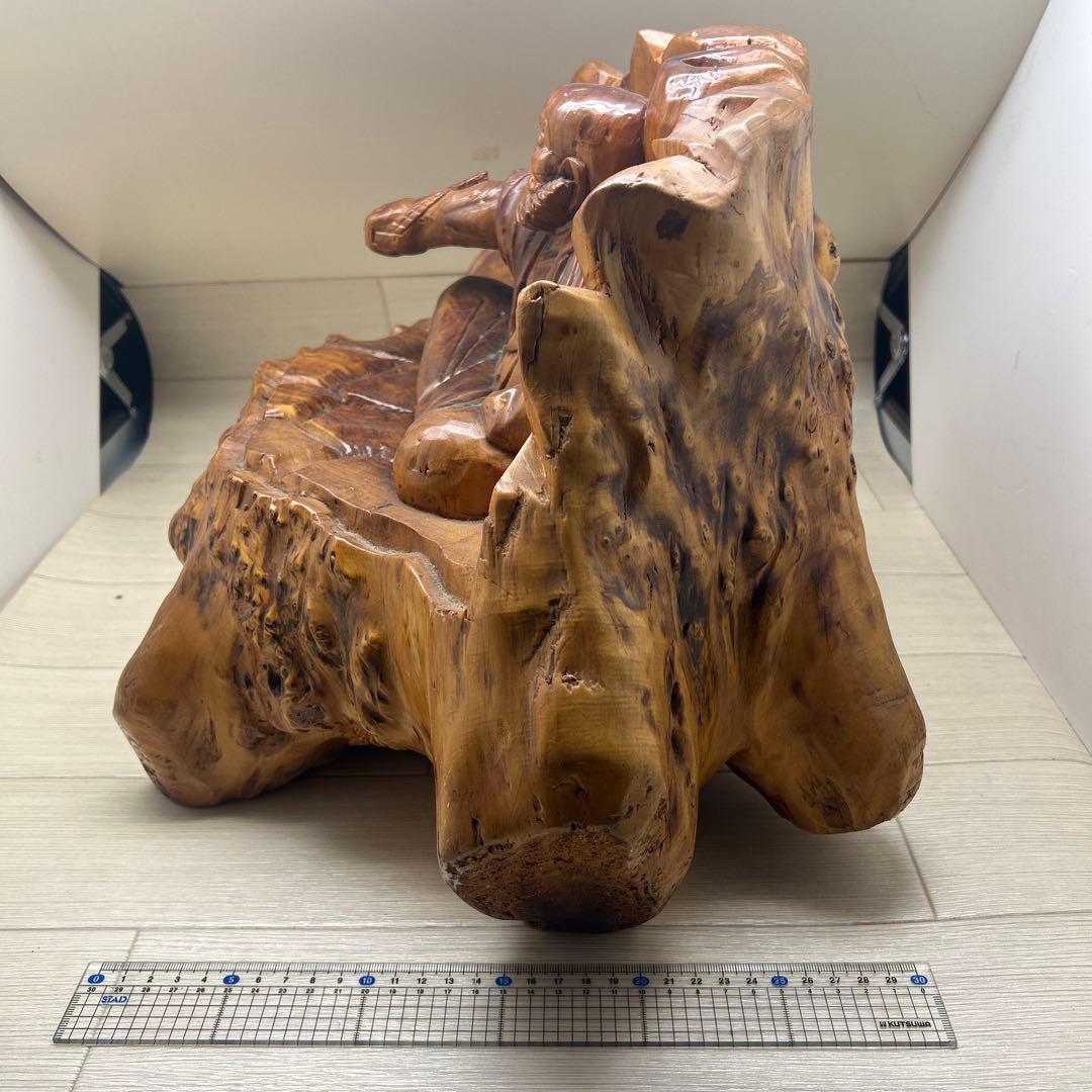 木製 仏像 彫刻 自然木 琢磨大使 一木作り 希少
