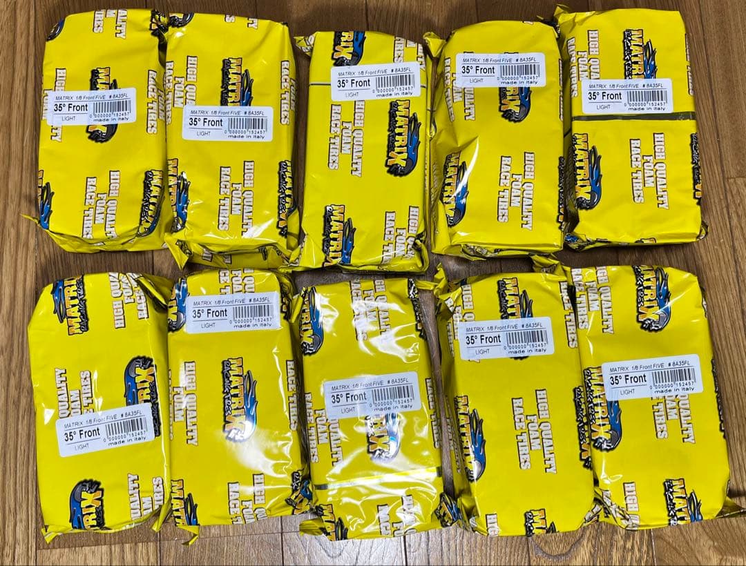 マトリックス製　1/8GP レーシング　フロントタイヤ　35° 新品未開封