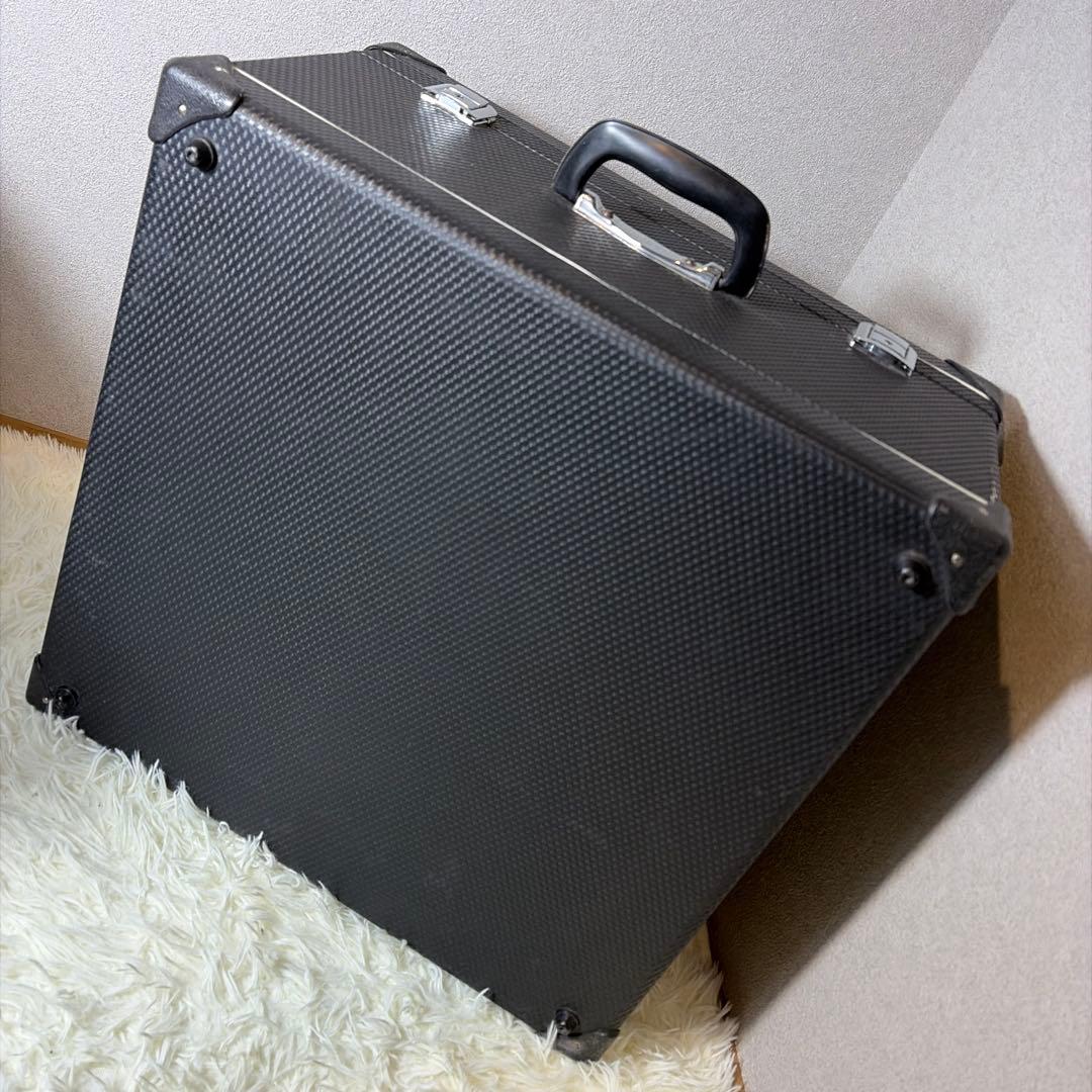 【希少】オールブラック TOMBO トンボ アコーディオン T 48 ケース付