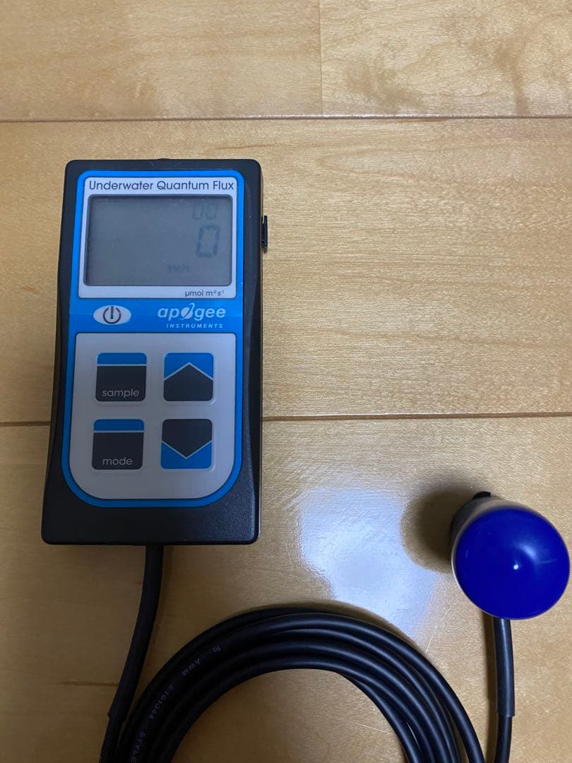 アクアリウム用 PARセンサー　Apogee MQ-510