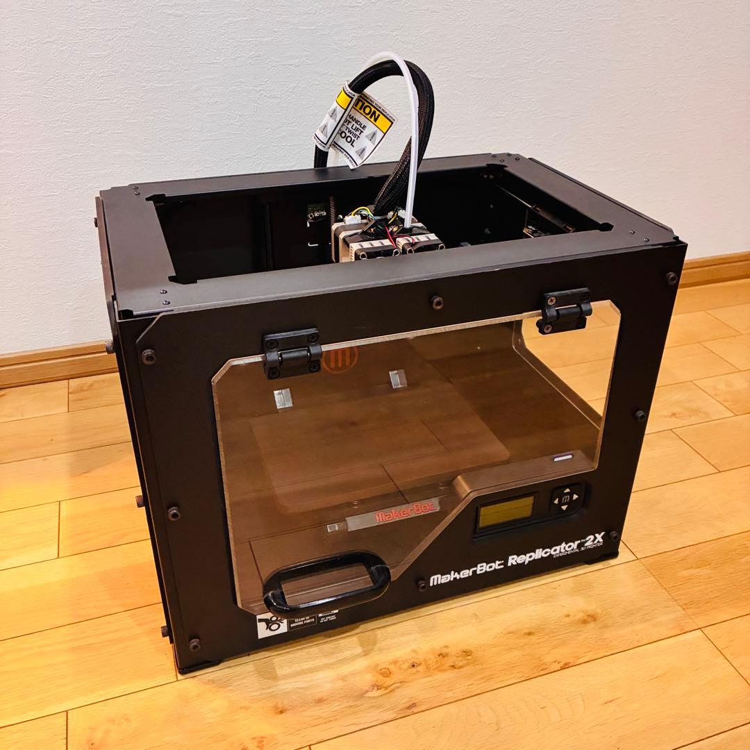 MakerBot Replicator 2X 3Dプリンター 電源確認　ジャンク