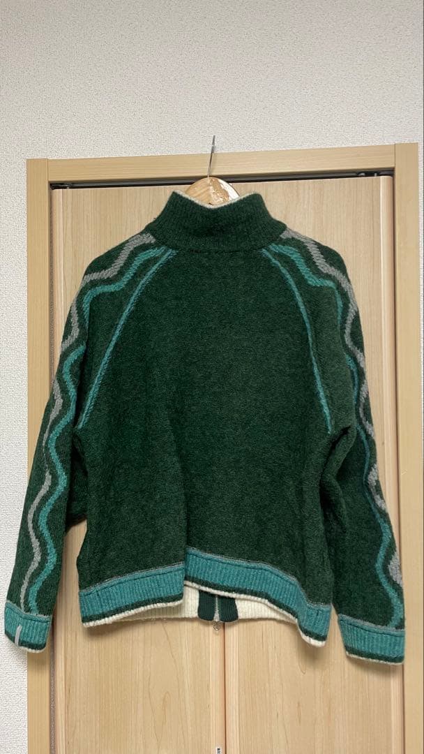 【pamm】ホームウェアのニットトラックジャケット