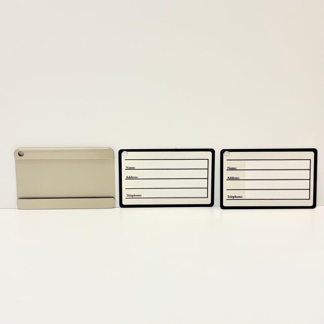 廃盤　新品　モマ　ケーブル　セキュリティロック　名札　セット