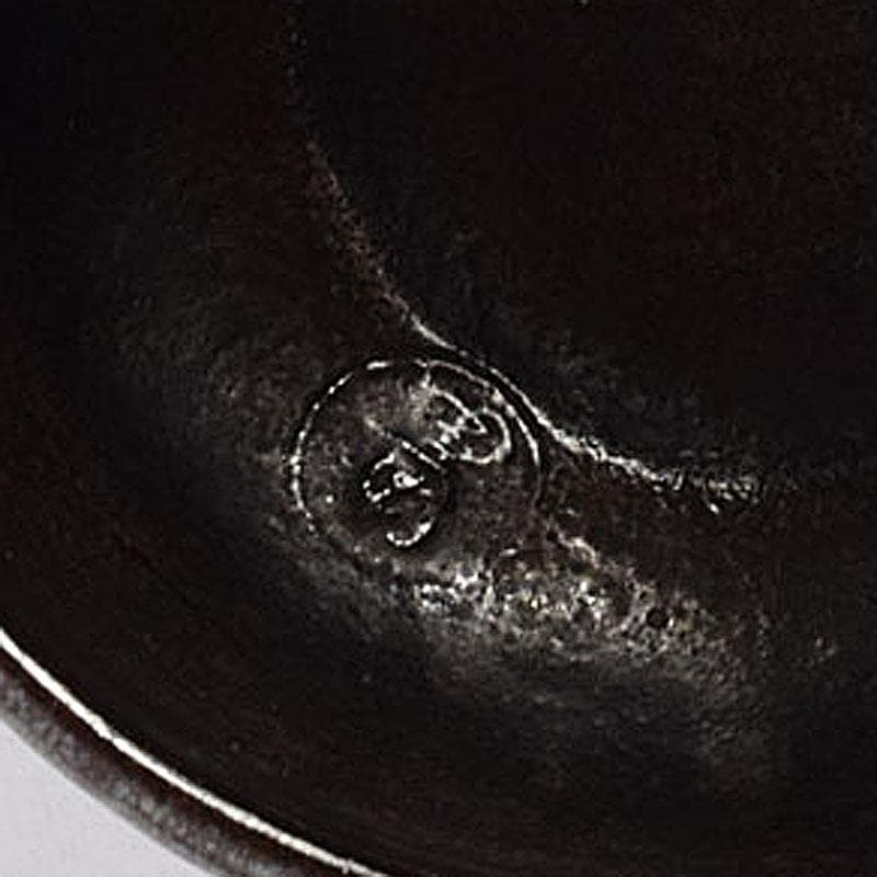 茶道具　黒楽茶碗　陶印あり　時代箱　V　R9389