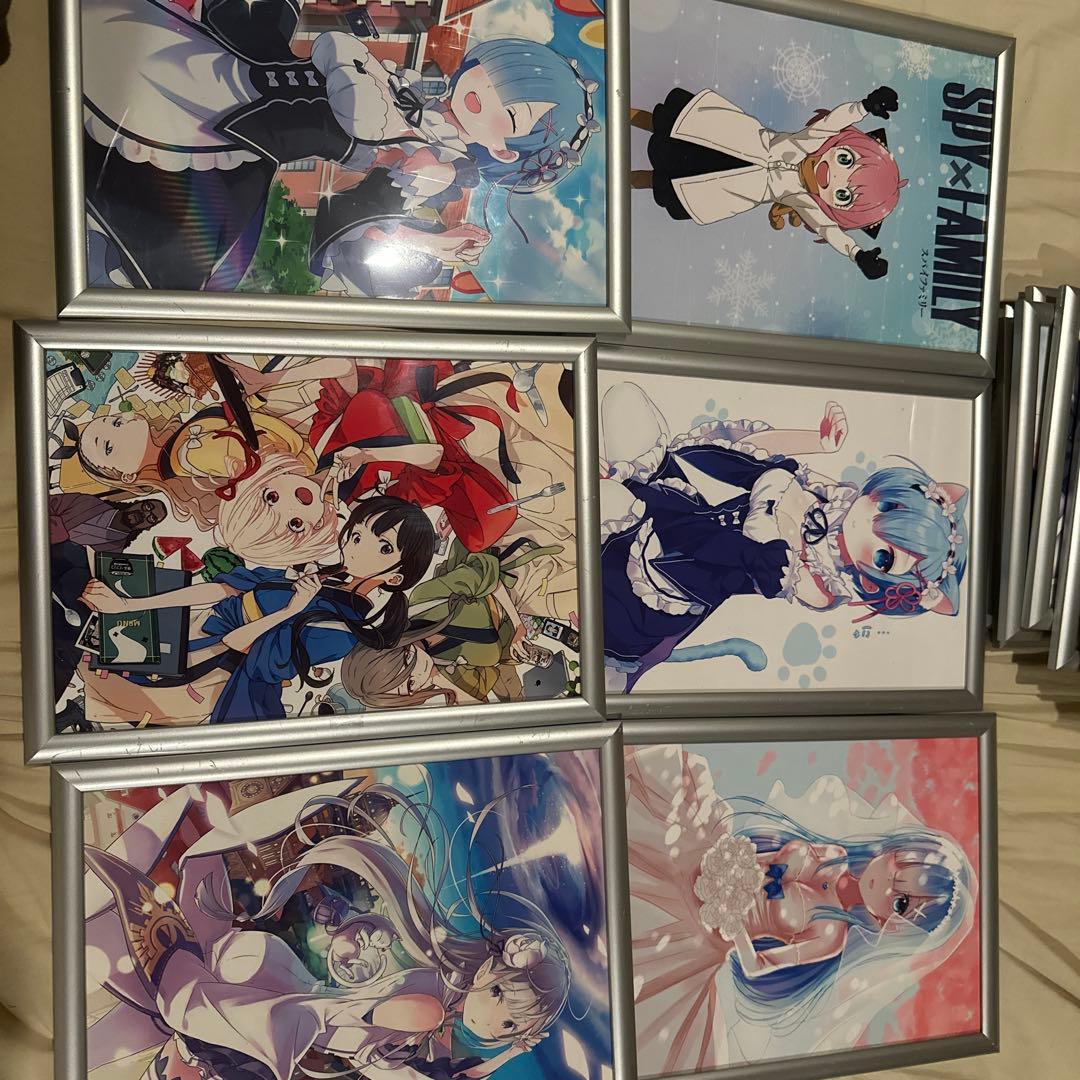 アニメキャラクターアート フレームセット 29枚