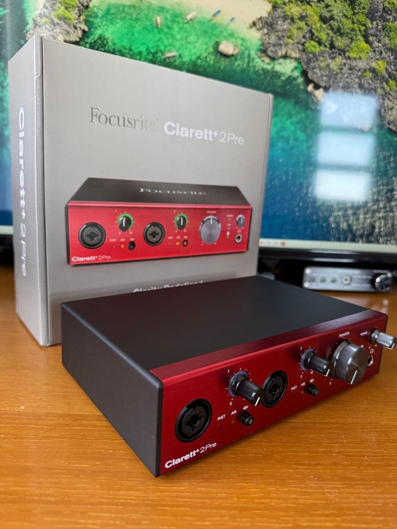 Focusrite Clarett+2Pre オーディオインターフェース