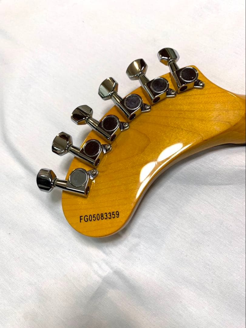 美品❣️ FERNANDESエレキギター サンバースト ギターケース付