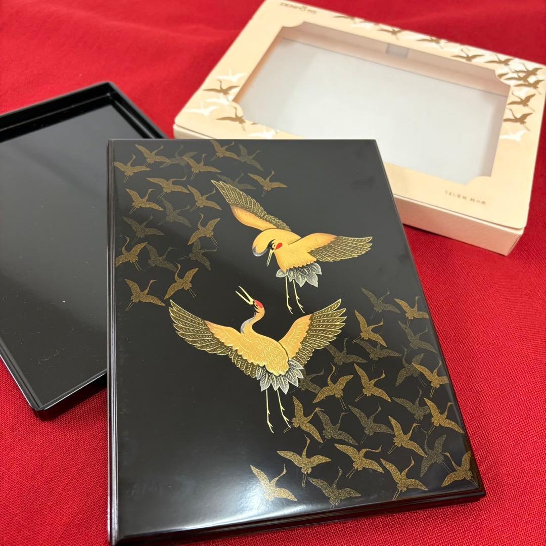 藤子不二雄A先生 サイン入り 電報 漆 蒔絵 小箱