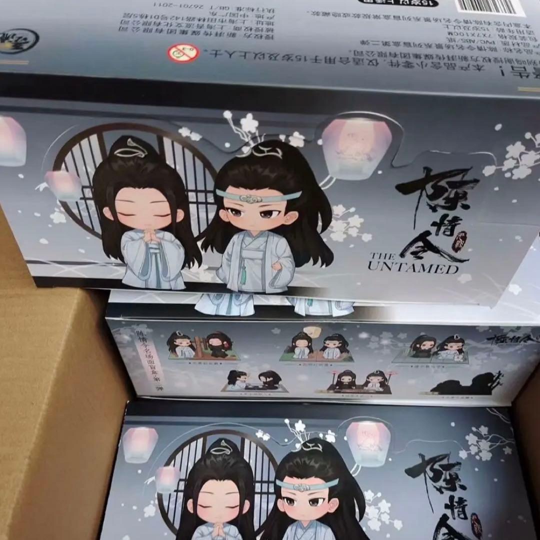 公式品陳情令 名場面フィギュア 4ペア　8体　忘羡 蓝湛魏无羡