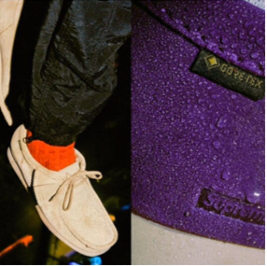 SUPREME CLARKS GORE-TEX WALLABEE クラークス