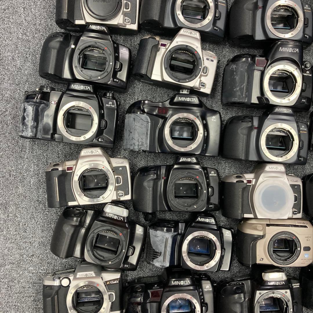 【メ3】計40個 MINOLTA 一眼レフ フィルムカメラ まとめ売り ジャンク
