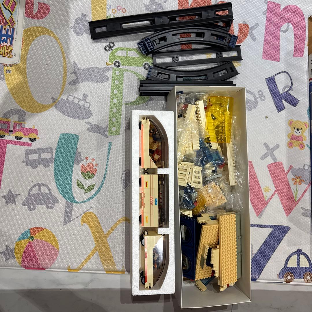 ダイヤブロック リニアカー 基本セット 当時物